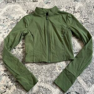 Balance Athletica Crop Zip Up Jacket